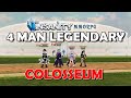 4 man Legendary Colosseum – Endgame PvE Challenge | Insanity MMORPG Gameplay 🔥