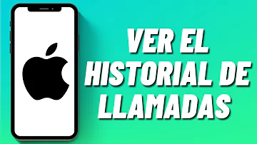 ¿Cómo ver el historial de llamadas en mi iPhone?