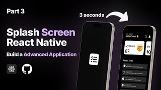 Splash Screen | Advanced React Native App | Part 3