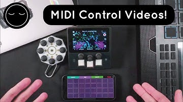 Use Hypno 2 with MIDI to Make Music Videos w/ Ableton, MPC Live 3, TouchOSC & Mezzz!