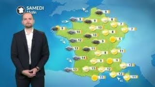 Weather on Saturday, April 11, 2026: The cold front crosses France, gradual return of showers.