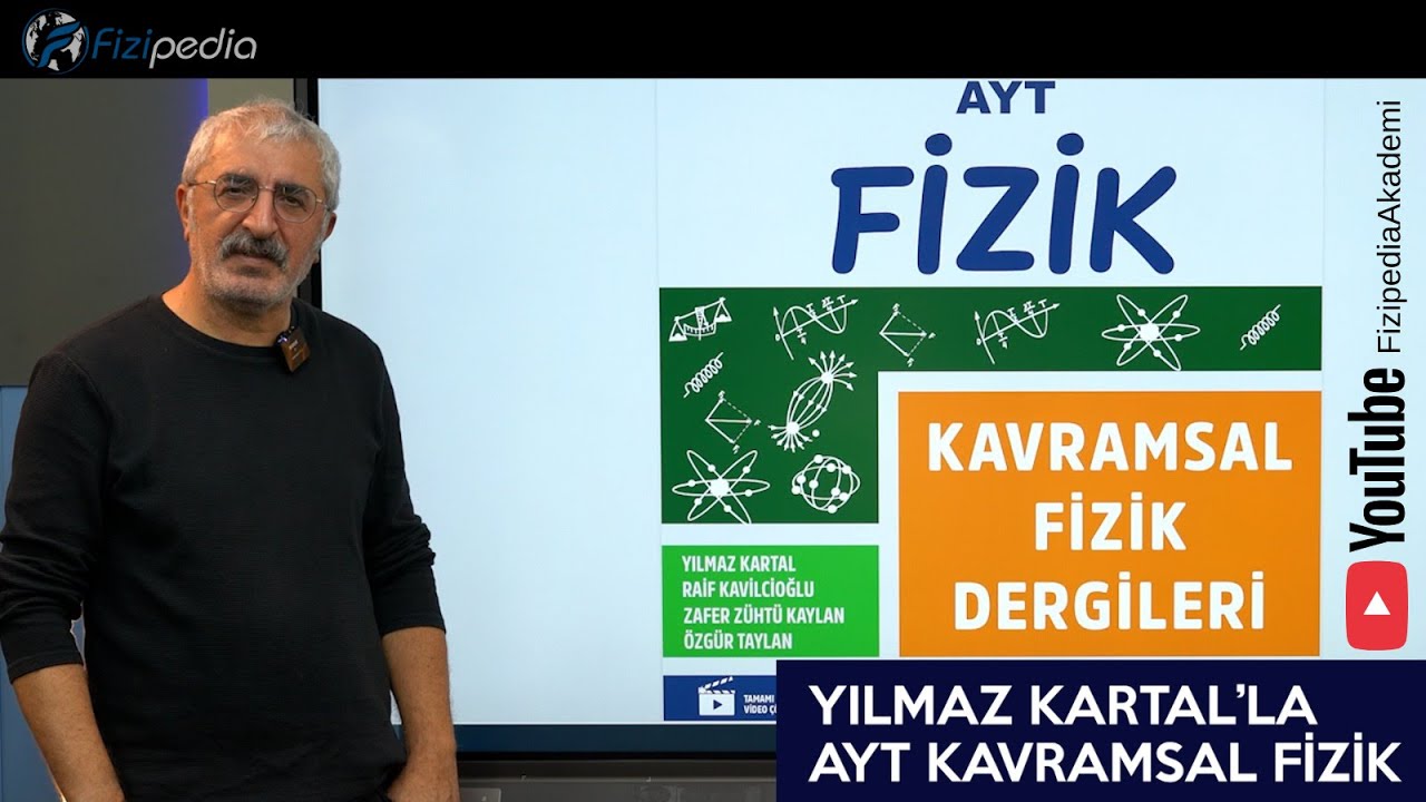 DERS EKSTRA | Sürtünme Kuvveti | AYT Fizik Kavramsal Dersleri | Yılmaz Kartal (Fizipedia)