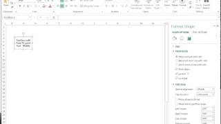 Changing the Internal Margins of a Text Box
