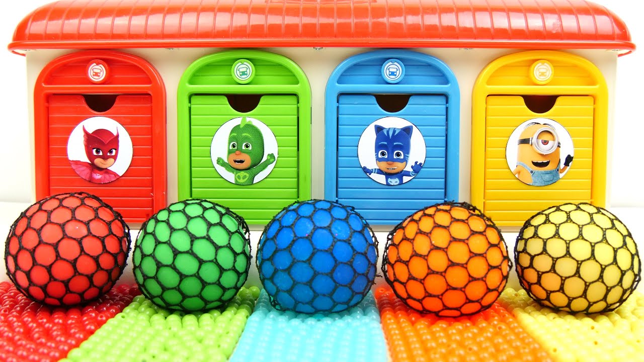 Oddly Satisfying Video l Making DIY Super Magic 4 Color Garage FROM Mix 5 Fyny Skime Bals Crazy ASMR