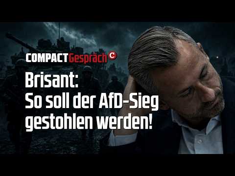 So soll der AfD-Sieg gestohlen werden!