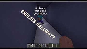 How to make an endless hallway in Minecraft!(Immersive Portals mod required)