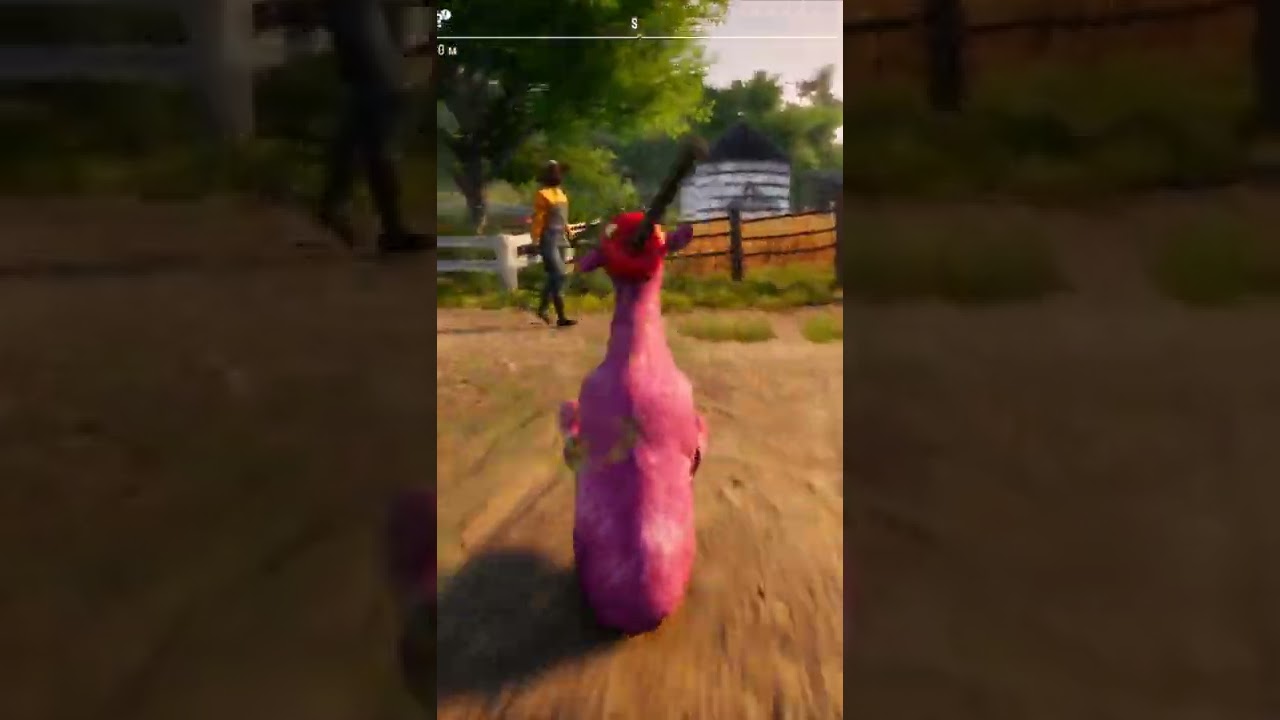 Бешеная коза)) goat simulator 3 