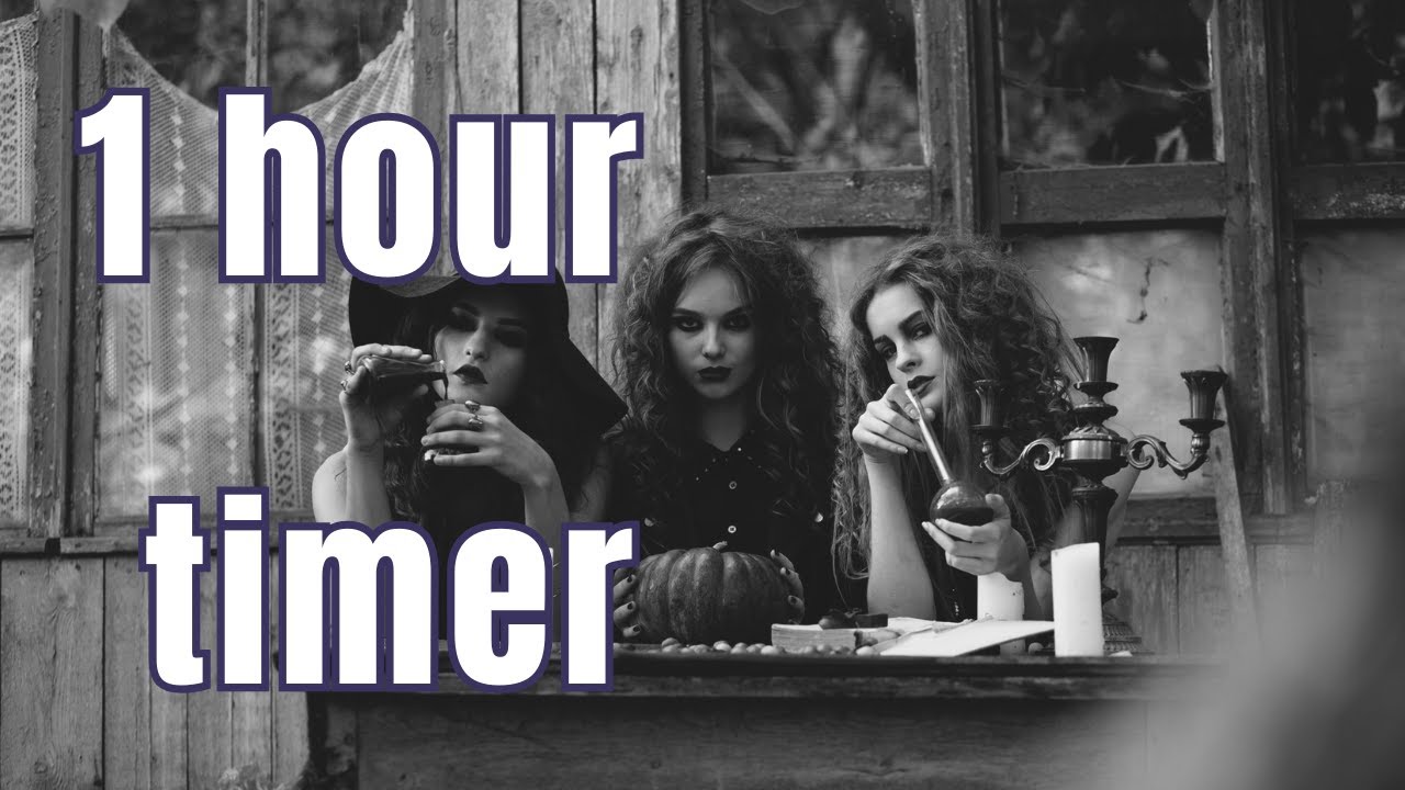 Witches Timer Triple Witch Goddess Timer | No music w/ alarm | time stamped - YouTube