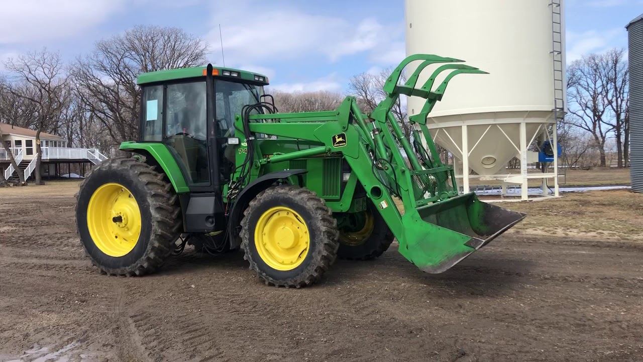 SOLD JD 7400 MFWD Tractor W JD740 Loader April 24 Wild Farms Sale YouTube sold-jd-7400-mfwd-tractor-w-jd740-loader-april-24-wild-farms-sale-youtube