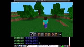 Information MineCraft Pi Edition Hacking Update
