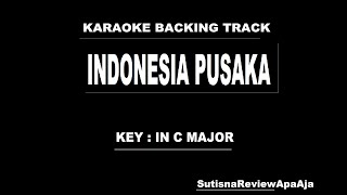 Indonesia Pusaka Karaoke Instrumental Backing Track Piano HD Sound