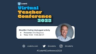 MazeBot: Coding Unplugged Activity - Erik Magness