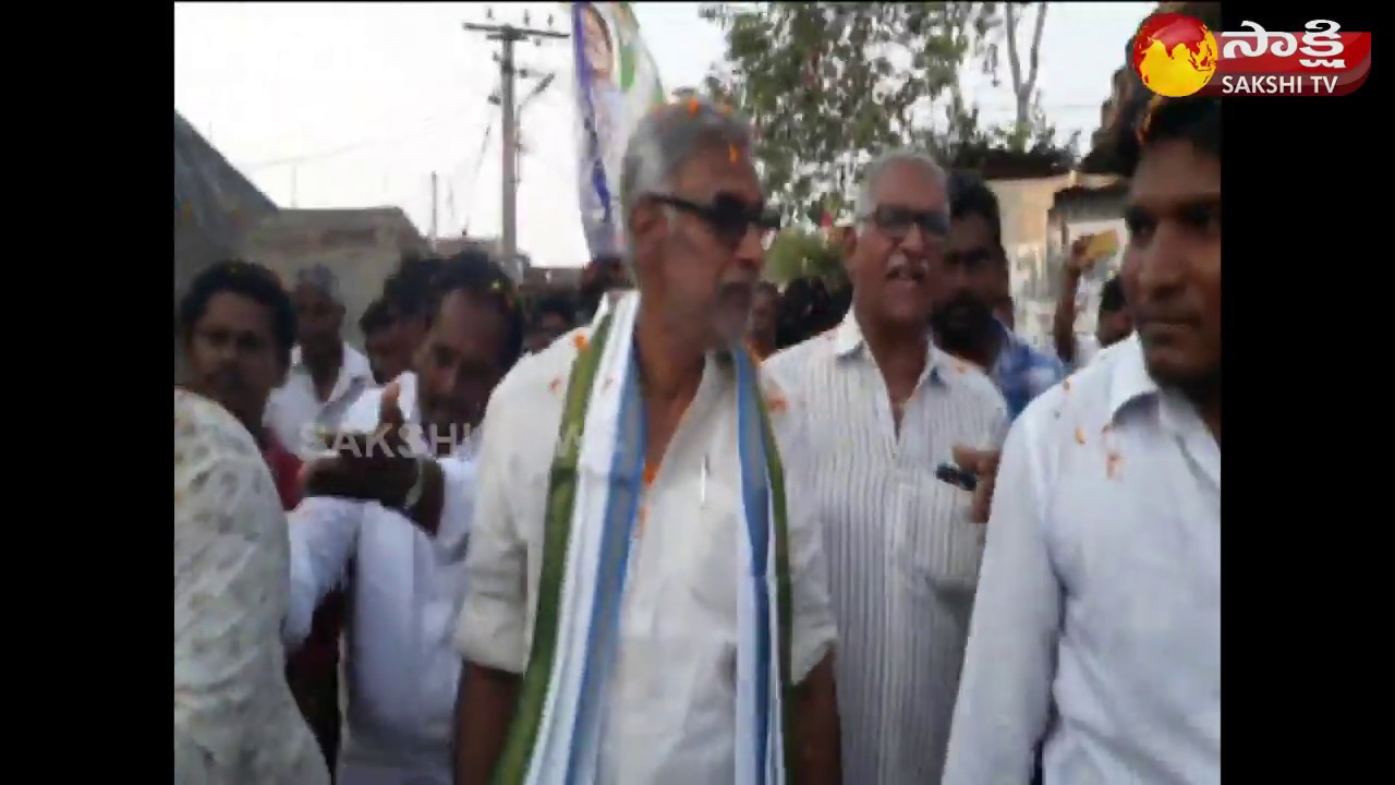 Parchur YSRCP MLA candidate Daggupati Venkateswar Rao Election campaign