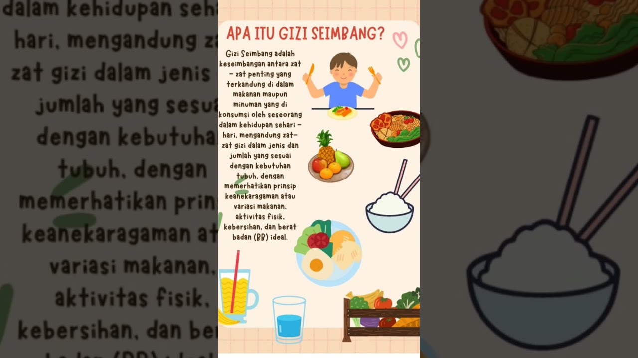 INGAT !!! TUBUH BUTUH JUGA YANG SEIMBANG 