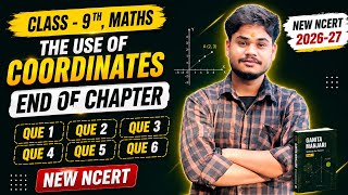 Class 9th maths Ganita manjari |Ch-1 The use of coordinates | End of chapter Que 1,2,3,4,5,6
