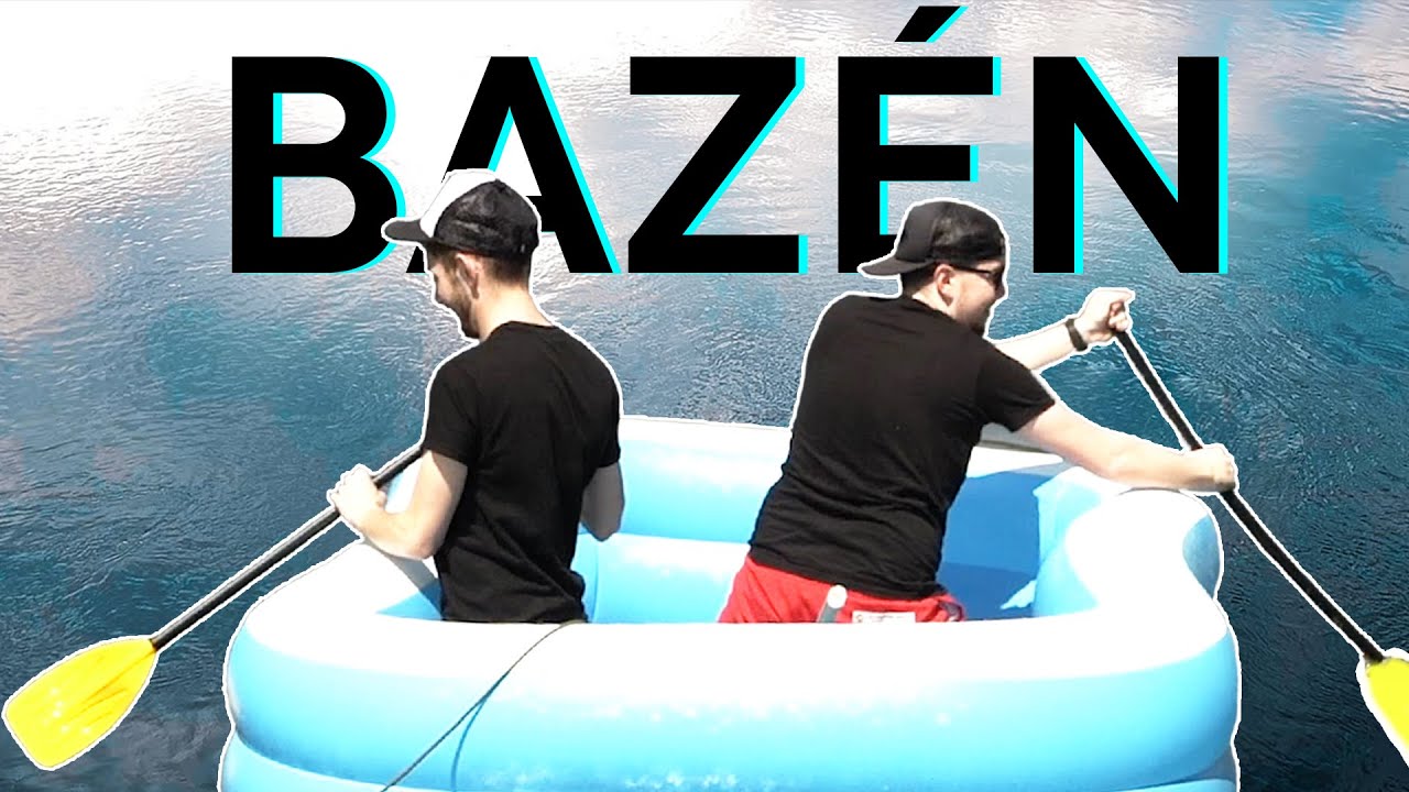 SJELI JSME ŘEKU v NAFUKOVACÍM BAZÉNU !