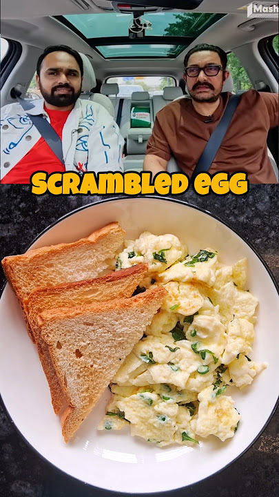 Amir Khan's Favorite Scrambled Egg #shorts #foodshorts #scrambledegg #amirkhan #ytshorts #trending