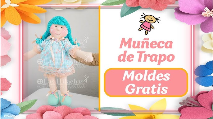 Coser para Vender │Muñeca de Trapo │Patrones GRATIS 