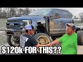 Absolute FOOL Buys my Destroyed F350 to start his business