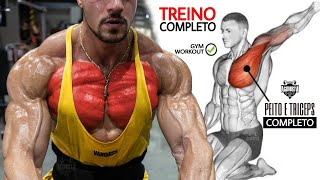 Treino de Peito e Tríceps Insano Completo