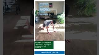 How To Do: Table Top Shoulder Taps