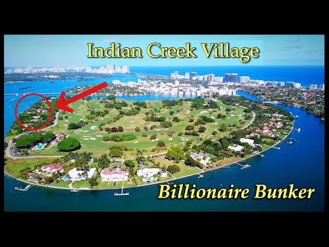 Indian Creek Island, Miami's Billionaire Bunker by Drone