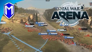 Charging Into Battle, Flanking The Rear - Let's Play Total War Arena Beta Gameplay - Livestream