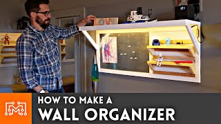 How to Make a Wall Organizer // DIY Woodworking | I Like To Make Stuff