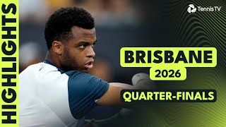 Medvedev, Mpetshi Perricard & Korda All Feature Brisbane 2026 Quarter - Final Highlights