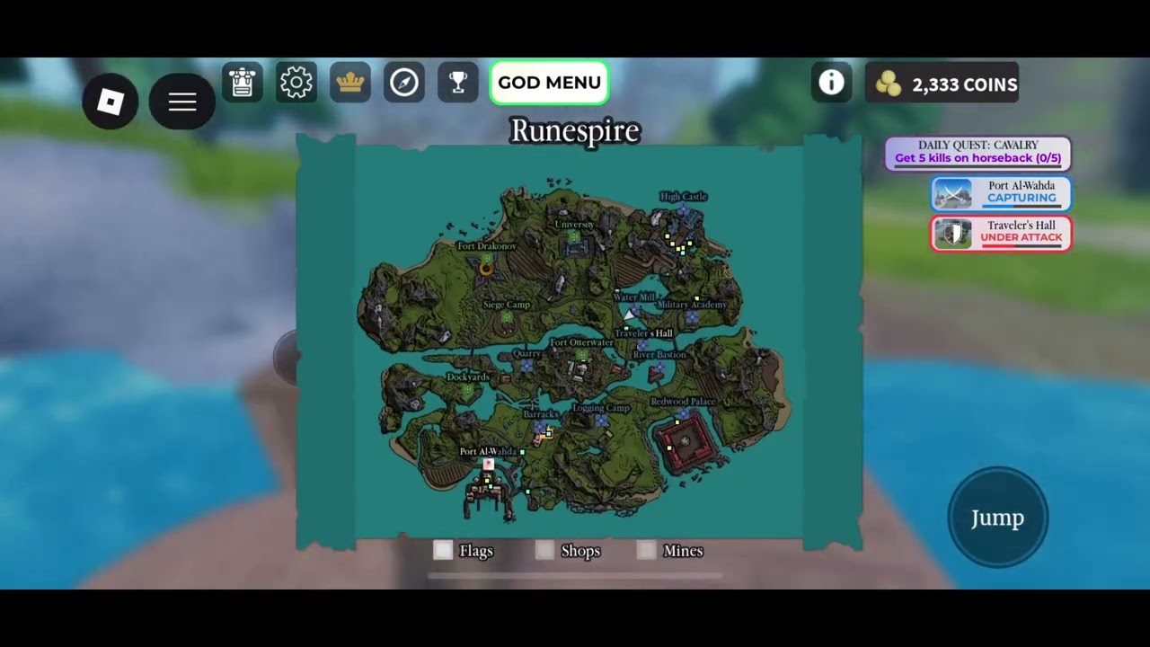 Empire clash as a footman