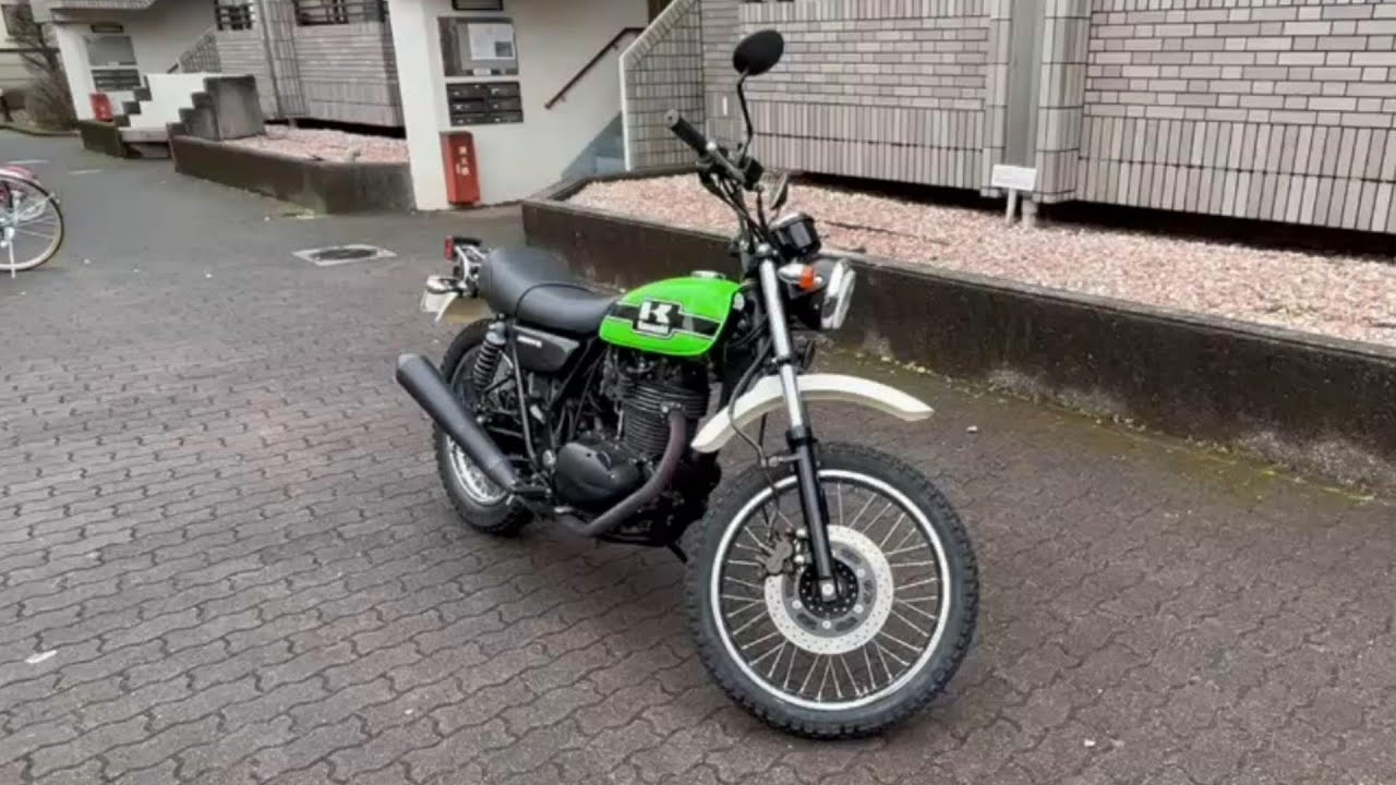 KAWASAKI 250TR 納車