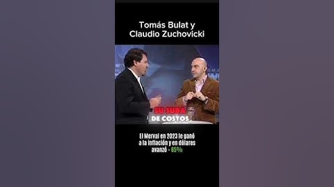 Claudio Zuchovicki con Tomás Bulat
