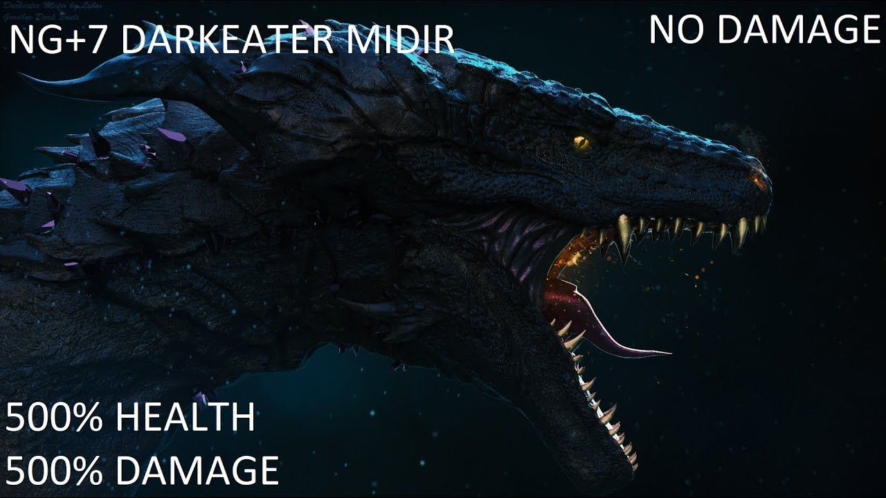 Dark Souls 3 Darkeater Midir - Ultimate Challenge (NG7) - YouTube