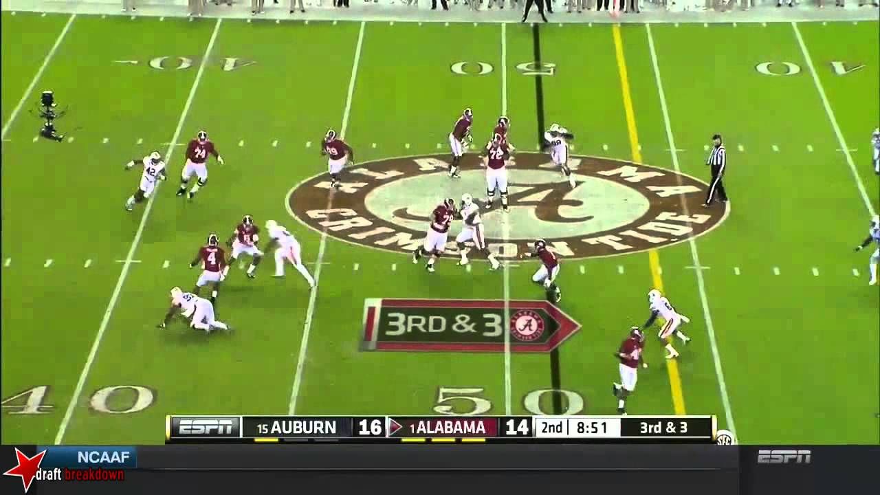 T.J. Yeldon (Alabama RB) vs Auburn 2014