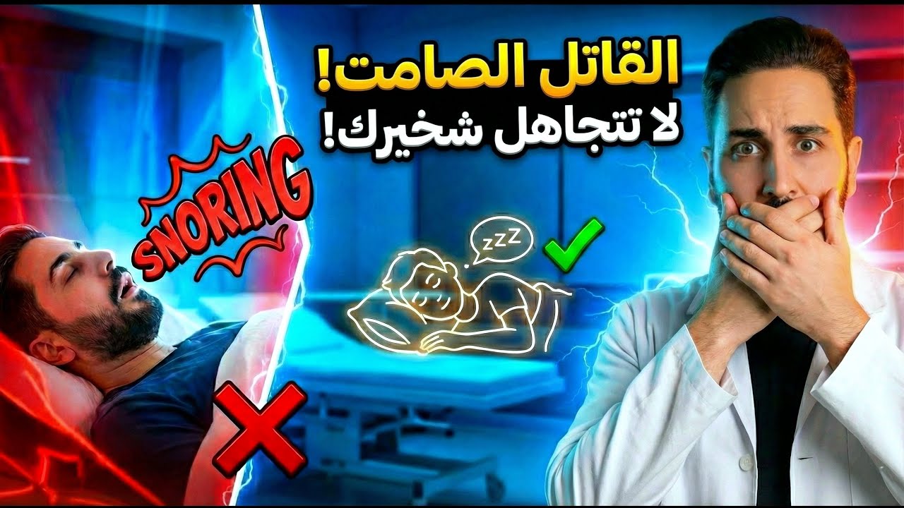 هل يمكن ان تموت بسبب الشخير اثناء النوم؟⚠️ الحقيقه الطبيه عن الشخير و متي يكون خطر ؟