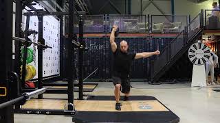19 - Ipsilateral Overhead Kettlebell Split Squat