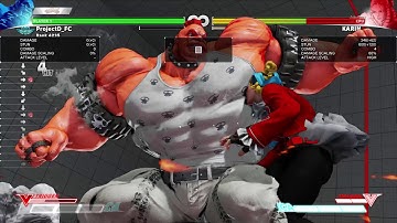 SFV Abigail CC 541 Damage Super Combo