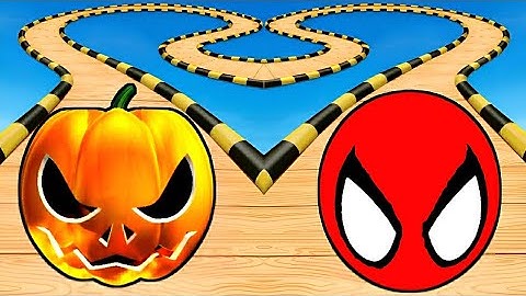 Sky Rolling Ball 3D Vs Going Balls - All level Mobile Gameplay Walkthrough Android iOS part 4