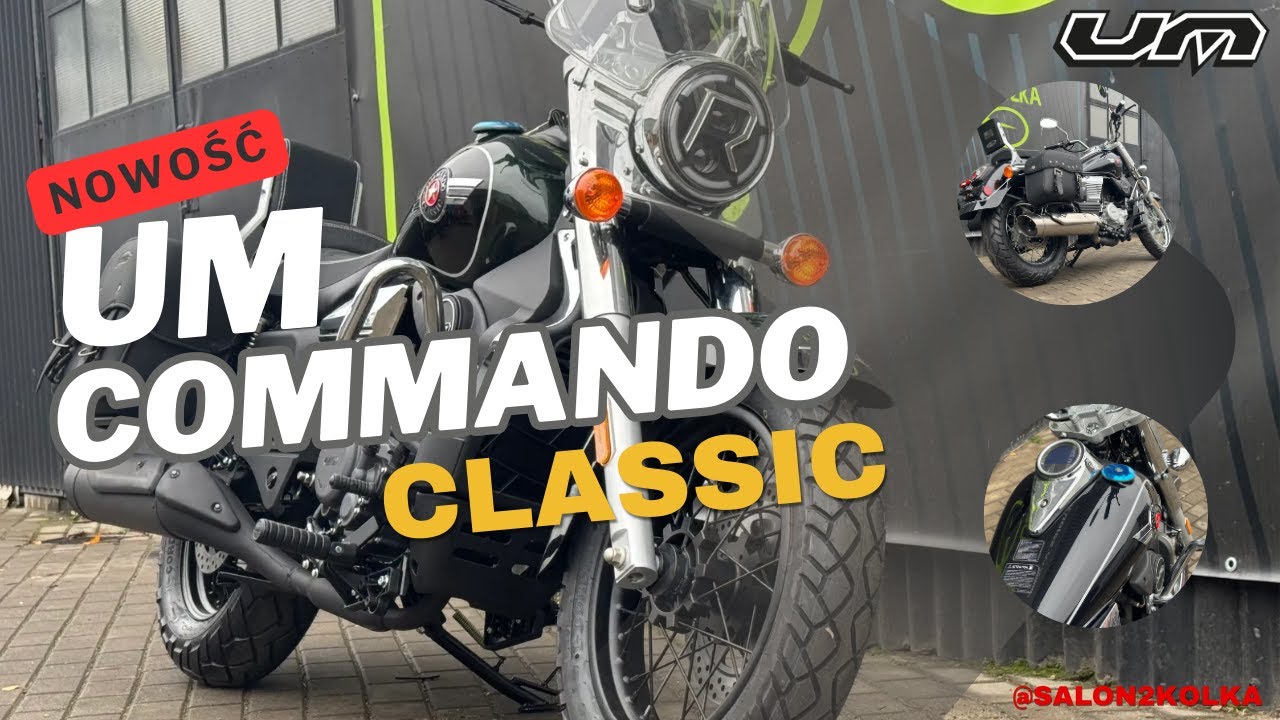 NOWOŚĆ: UM NA KTÓRY CZEKALIŚCIE! [COMMANDO CLASSIC 125 LX] #new #salon2kolka