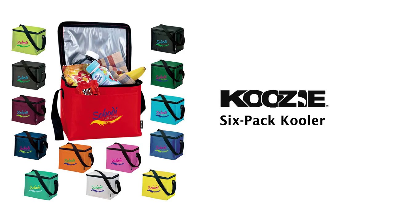 KOOZIE® Six Pack Kooler - YouTube