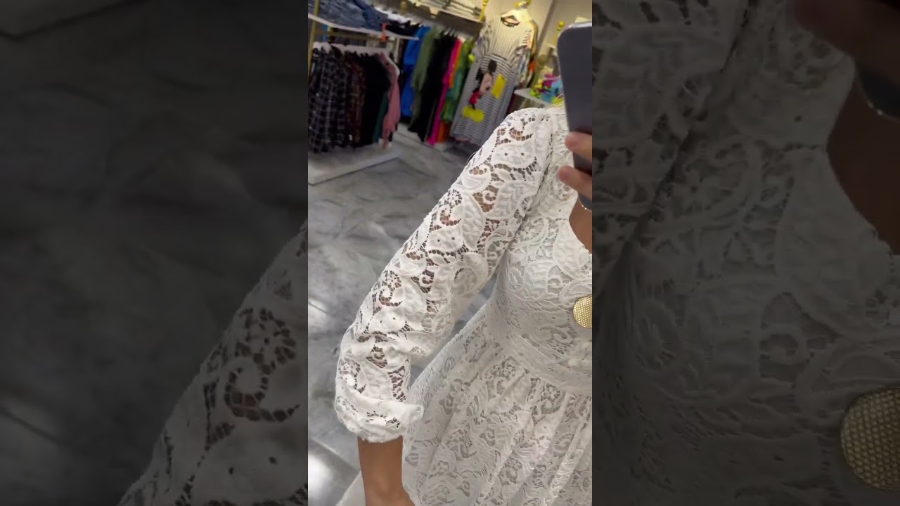 Güpür kumaş astarlı elbise 