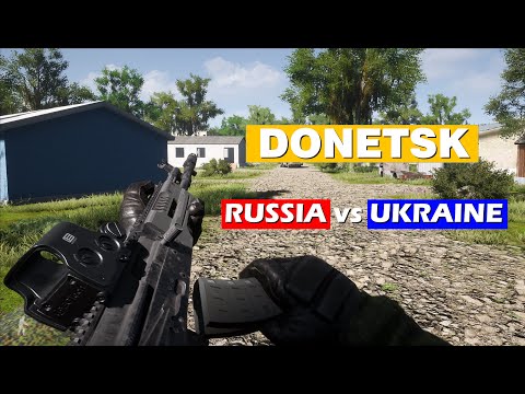 OPERATION - HARSH DOORSTOP 4K - Russia VS Ukraine [Donetsk map] FREE TO PLAY!!!