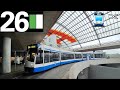 🚊 GVB Amsterdam Tramlijn 26 Cabinerit IJburg - Centraal Station IJzijde v.v. | Tram Driver 2020