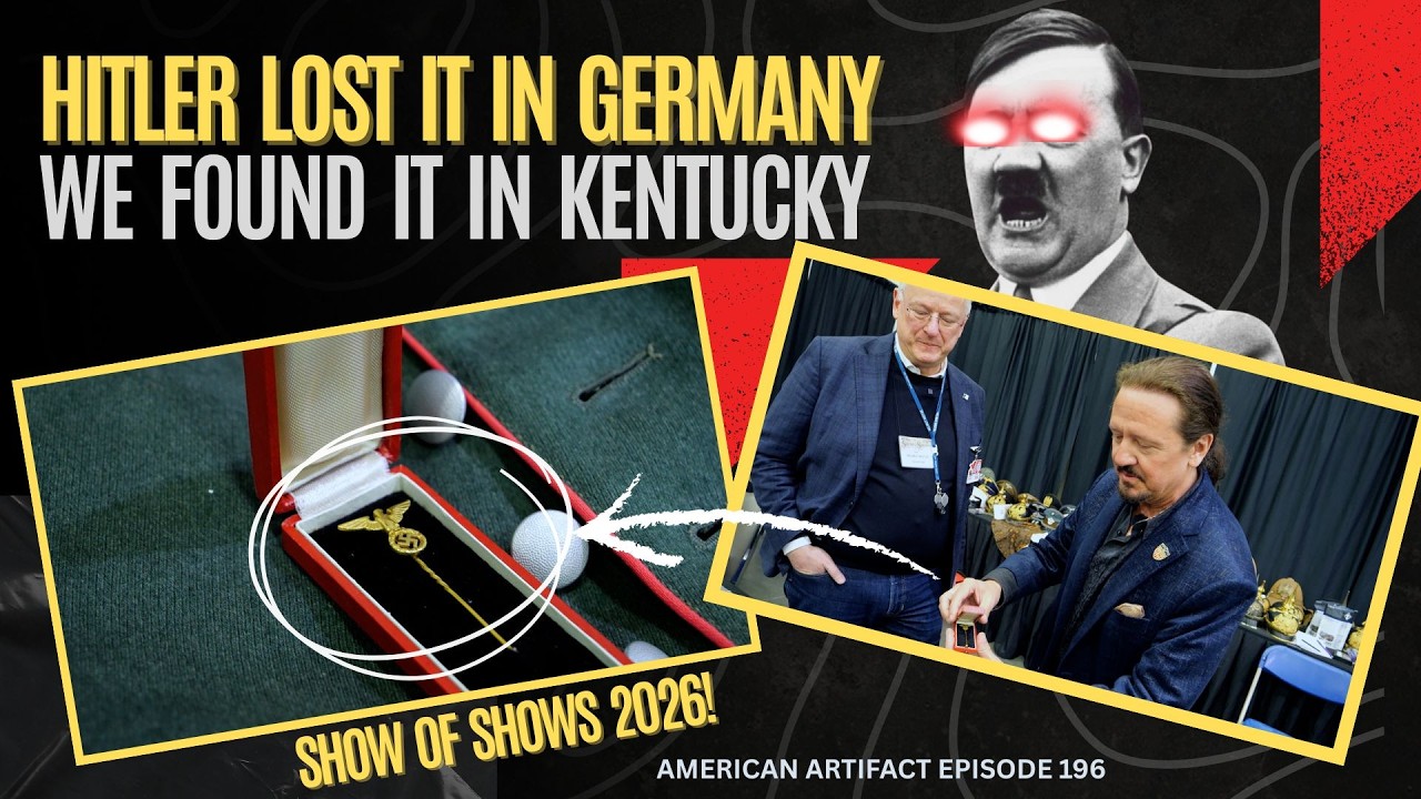 We Found Hitler's Fashion Accessory at the Show of Shows! (Part I)| American Artifact Episode 196