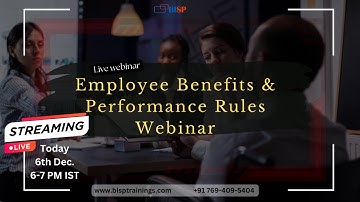 Oracle HCM Employee Benefits & Performance | Oracle HCM Tutorial  | Oracle HCM Jobs | Oracle BISP