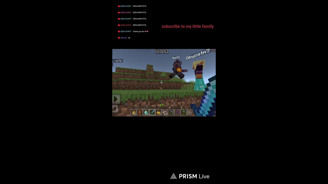 mine craft Live 🎯 1k daimond mine