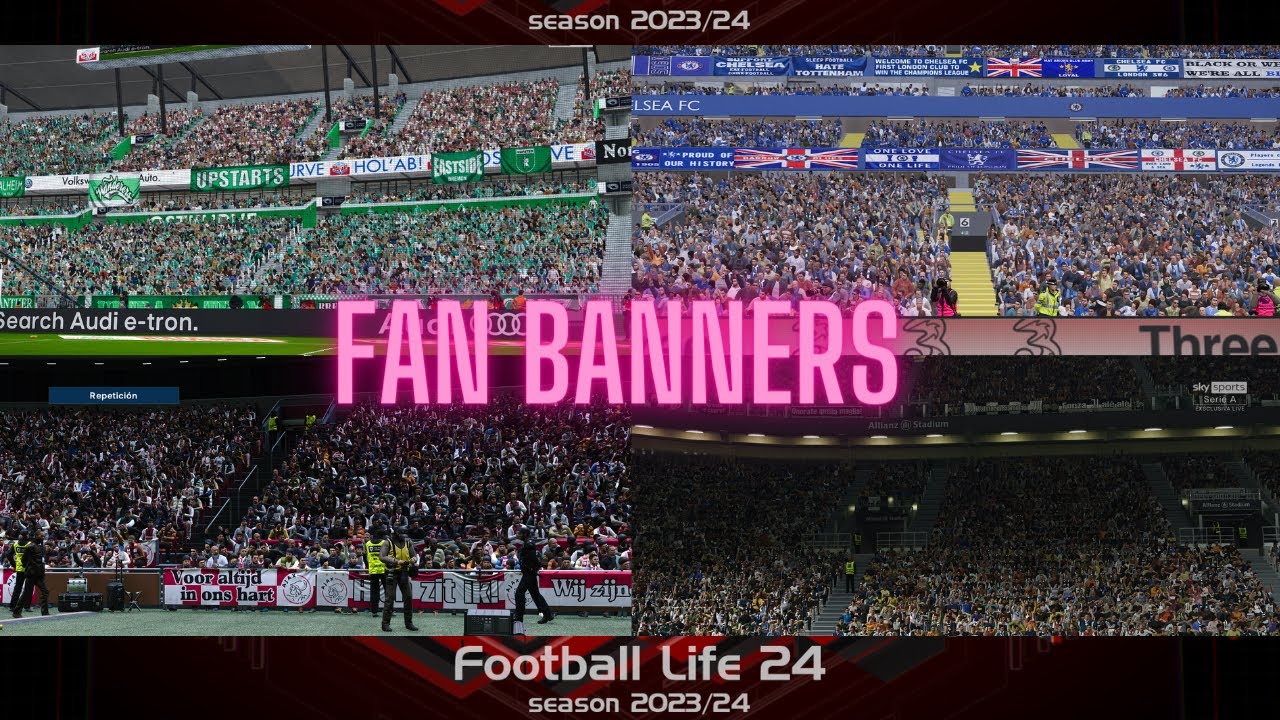 Como Instalar Mod Fan Banners😎Football Life 24