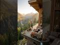 Transforming an Abandoned Cliffside Timber Trail Into a Dream Home 🏔️🐕#shorts