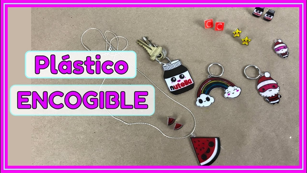 IDEAS CON PLÁSTICO MÁGICO - PLÁSTICO ENCOGIBLE (RESEÑA)