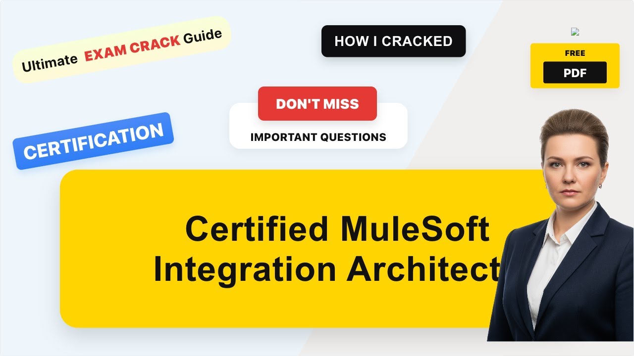 Crack the SALESFORCE : Salesforce Certified MuleSoft Integration Architect I 2026 Real Exam Questio